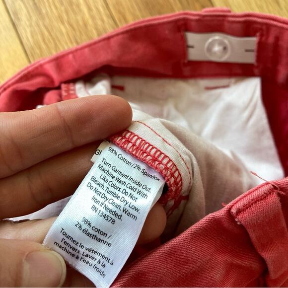 Vineyard Vines Breaker Chinos Boys Size 10 Nantucket  Red - Picture 6 of 10